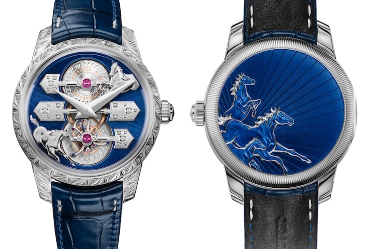 La Esmeralda Tourbillon "A Secret" Eternity Edition soldatino e back