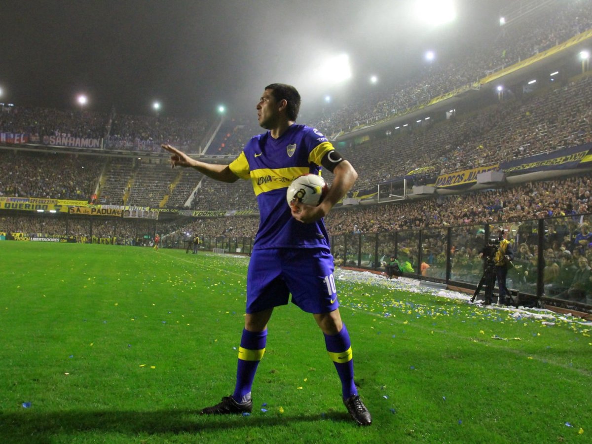 riquelme-bombonera-argentina-bocajunior-villareal-barcellona