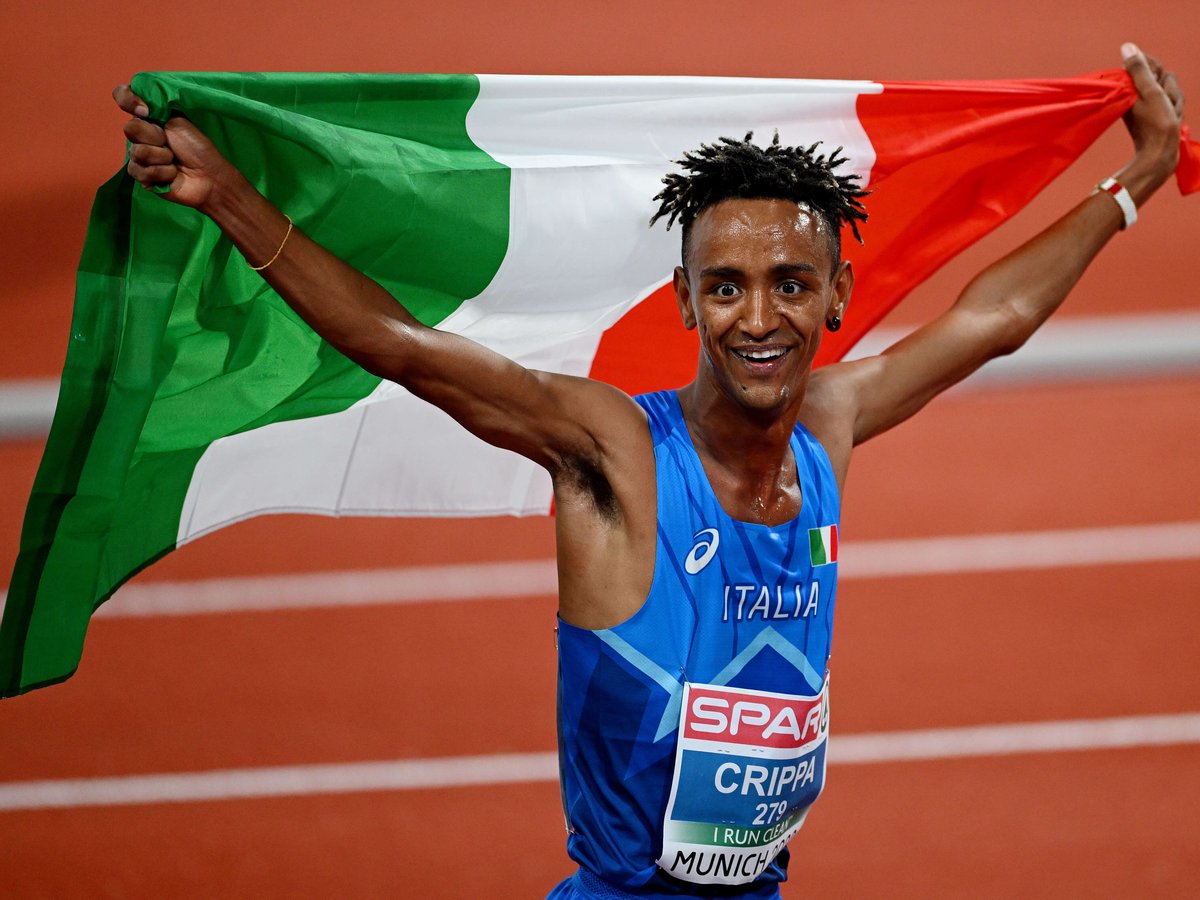 Yeman Crippa oro 10.000 metri maschili 2022