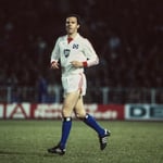 Franz Beckenbauer in campo