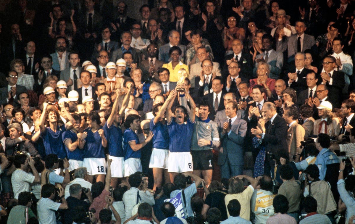 Italia celebra vittoria dei mondiali del 1982