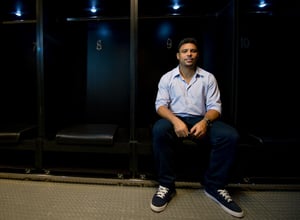 Ronaldo negli spogliatoi del Maracana Stadium