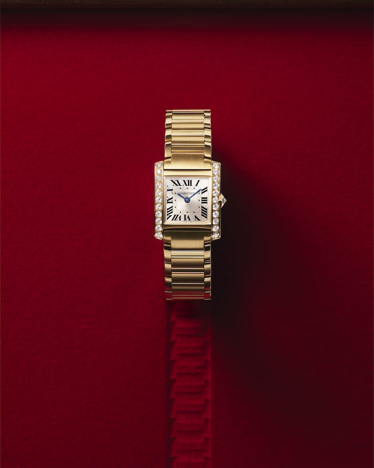 Cartier Tank Francais oro