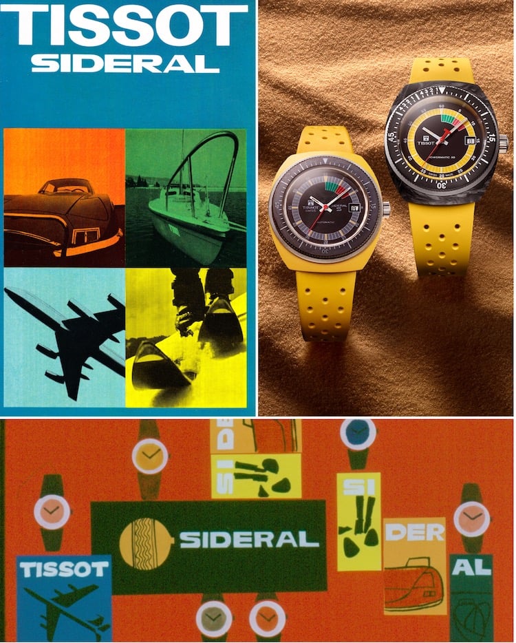 TISSOT SIDERAL immagini storiche