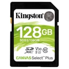 SD Kingston Canvas Select Plus 128GB class10 UHS-I SDHC(100MB/s-85MB/s) - Kingston SDS2/128GB