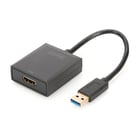 DIGITUS ADAPTADOR USB 3.0 - HDMI M/F - DIGITUS DA-70841