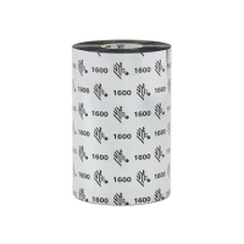 Film Cera 060mmx450mts 1600 ZEBRA 18 Rolos - Zebra ZEB01600BK06045