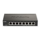 D-Link Semi-Manageable 8 Port Gigabit PoE Switch - D-Link DGS-1100-08PV2/E