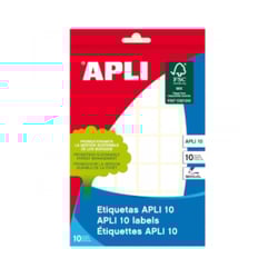 Etiquetas 016x022mm 10Fls A5 01639 Apli 420un - APLI APL1639