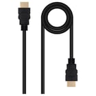 Nanocable Cable HDMI v2.0 Macho a HDMI v2.0 Macho 1.50m - 4K@60Hz 18Gbps - Color Negro - Nanocable 10.15.3801-L150