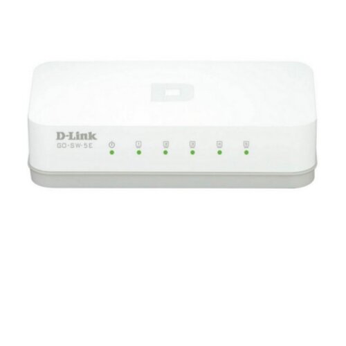 Switch D-Link 5 Portas 10/100 Mbps - D-Link GO-SW-5E
