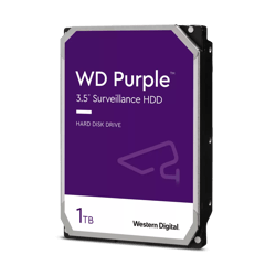 Unidade de disco rígido interna WD Purple 3,5" 1TB SATA3 - Western Digital 244047
