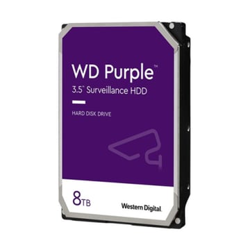WD HDD 3.5" 8TB 5640RPM 128MB SATA 6GB&#47;s PURPLE - Western Digital WD84PURZ