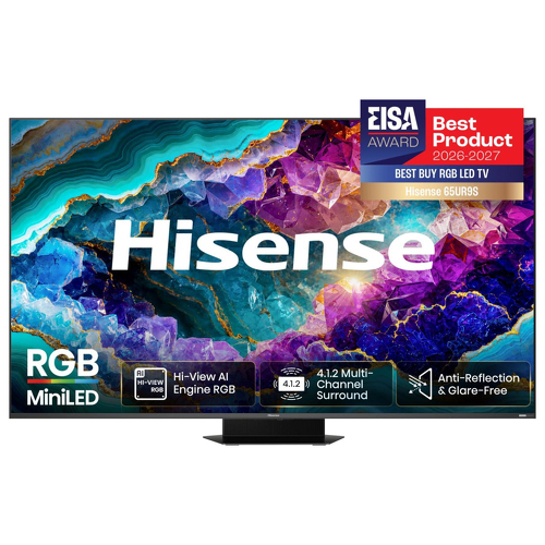 HISENSE RGB-MINILED TV 65" 4K UHD SMART TV VIDAA 65UR9S - Hisense 65UR9S