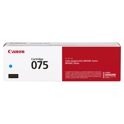 CANON Toner Cartridge 075 C - Canon 6364C002