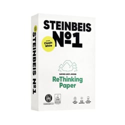 Papel 080gr Fotocopia A4 Reciclado Steinbeis 1x500Fls - Steinbeis 1801058/UN