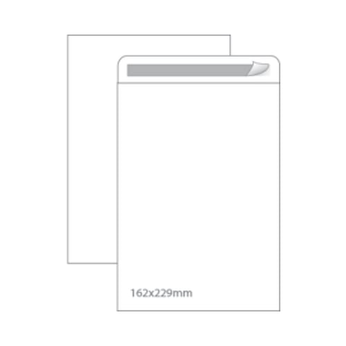 Envelopes Saco 162x229mm C5 Branco 90g Autodex 250un - Neutral 1611069