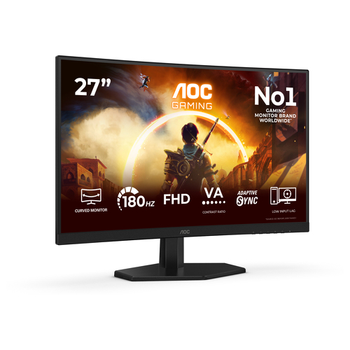 AOC Monitor VA curvo de 27", FHD, 144 Hz, C27G42FE - AOC C27G42FE