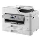 Impressora multifunções de tinta profissional A4 com impressão até A3 WiFi com fax, PCL6/Br-Script3, duplex A4 em todas as funções, alta capacidade de papel e tinteiros XL incluídos - Brother MFC-J5930DW
