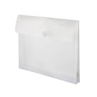 Bolsa Envelope A4 Fecho Velcro Plástico c/Fole Transparente - Outras 1003873
