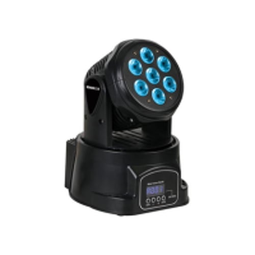 Mini Projetor LED 7x10W RGBW Preto - Velleman VELVDPL710MHW14B