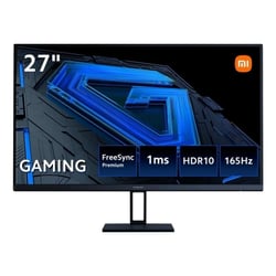 Xiaomi G27i Monitor Gaming LED IPS 27" Full HD 1080p 165Hz FreeSync Premium - Respuesta 1ms - Relacion de Aspecto 16:9 - Angulo de Vision de 178° - HDMI, DisplayPort - VESA 75x75mm - Xiaomi ELA5375EU