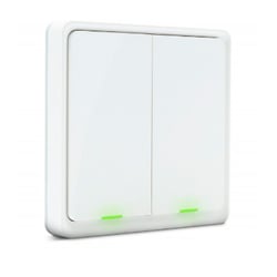 METRONIC INTERRUPTOR INTELIGENTE WIFI ZIGBEE DE 2 BOTÕES - Metronic 495714