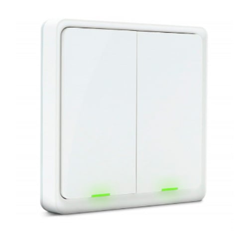 METRONIC INTERRUPTOR INTELIGENTE WIFI ZIGBEE DE 2 BOTÕES - Metronic 495714