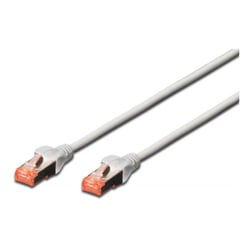 Ewent EW-6SF-020 cabo de rede Cinzento 2 m Cat6 S/FTP (S-STP) - Ewent EW-6SF-020