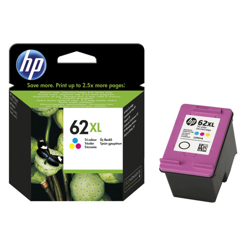 Tinteiro original HP 62XL a cores - C2P07AE - HP 42155