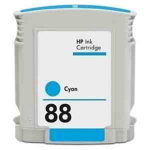 Cartucho de tinta genérico HP 88XL ciano - Substitui C9386AE&#47;C9391AE - HP HI-88XLCY