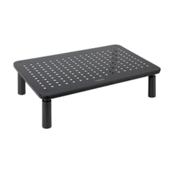 Tooq TQMR086 Suporte de elevação para monitor ou computador portátil - Peso máximo 20 kg - Cor preta - Tooq TQMR086