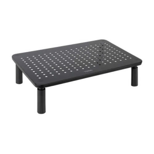 Tooq TQMR086 Suporte de elevação para monitor ou computador portátil - Peso máximo 20 kg - Cor preta - Tooq TQMR086