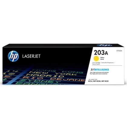 HP Toner LaserJet Original 203A Amarelo - CF542A