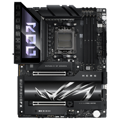 ASUS ROG CROSSHAIR X870E HERO AM5 DDR5 ATX MB - Asus 90MB1IE0-M0EAY0