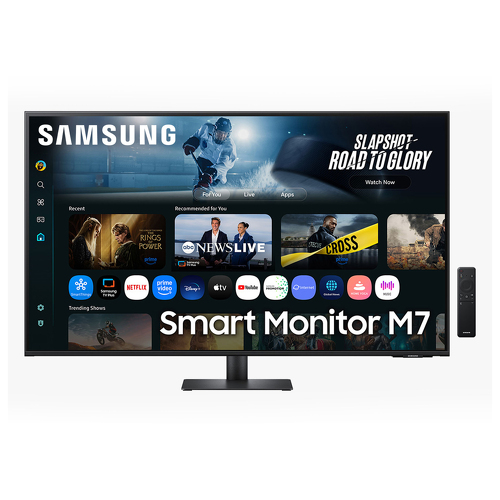 SAMSUNG MONITOR SMART M7 43" 16:9 300cd HDMI WIFI USBC C/COMANDO - Samsung LS43FM702UUXEN
