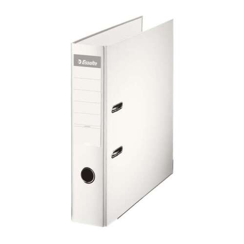 Esselte Arquivo de Alavanca Formato A4 - Lombada 75mm - Suporte para cartão de lombada - Capacidade para 500 folhas - Branco - Esselte 42329