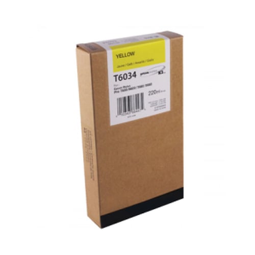 Tinteiro Compatível Epson T6034 Amarelo C13T603400 220ml - Compativel CPT-ET603400