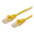 EQUIP CHICOTE CAT6A U/UTP 0.25MT AMARELO - Equip 603162