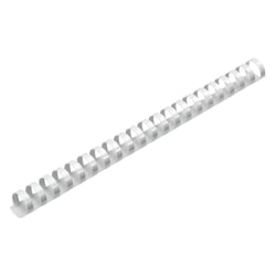 Argolas PVC Encadernar 14mm Branco 110 Folhas 37579 100un - Fellowes 1713002
