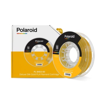 Filamento Polaroid Universal Deluxe Silk PLA 1.75mm 250g Ouro - Polaroid POLPL-PL-8403-00