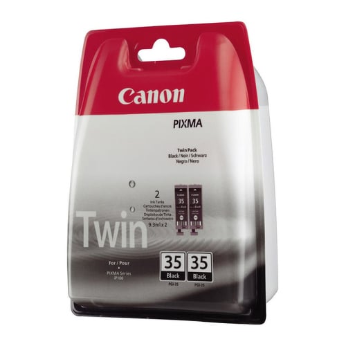 CANON TINTEIRO PRETO PACK 2 PGI-35 IP100 - Canon 1509B012