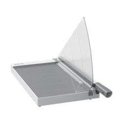 Guilhotina de precisão Leitz Precision Home Office A3 Formato A3 - Corta 10 folhas - Iluminação da lâmina de corte - Chapa de aço inoxidável de alta qualidade - Leitz 90200000