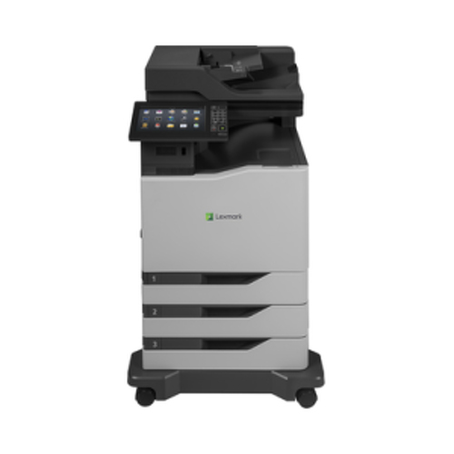 Lexmark XC8160dte, Laser, Impressão a cores, 2400 x 600 DPI, A4, Impressão directa, Preto, Branco - Lexmark 42K1880