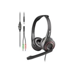 Auricular NGS MSX 10 Pro com microfone dobrável - Banda para a cabeça ajustável - Almofadas para os ouvidos almofadadas - Controlo do cabo - Cabo de 1,80 m - NGS MSX10PRO