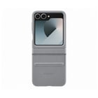 Capa Samsung Vegana Galaxy Z Flip 6 Cinzento - Samsung EF-VF741PJEGWW