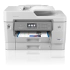 Modelo substituto MFC-J6955DW. Impressora multifunções de tinta A4/A3 profissional WiFi. Frente e verso A3 em todas as funções, alta capacidade de papel e Tinteiros XL opcionais de alta capacidade para reduzir o custo por página - Brother MFC-J6945DW