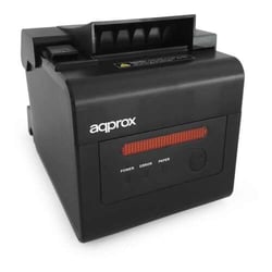 Impressora térmica de recibos Approx - Alarme de impressão - Resolução 203dpi - Velocidade 300mm/s - USB, RJ-11, RS232, LAN - Corte automático e corte manual - Approx 179721
