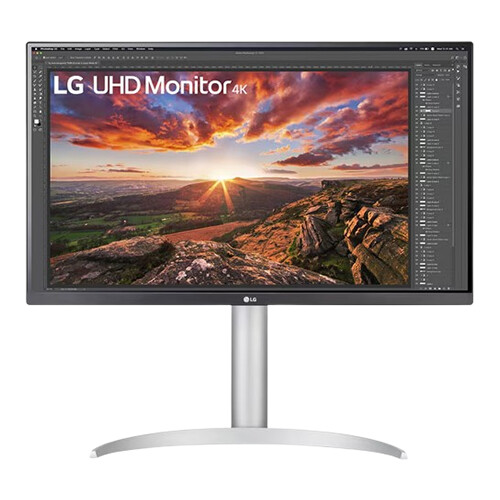 LG MONITOR IPS 27" UHD 4K HDMI DP USB-C COLUNAS HAS PIVOT 27UP850K-W - LG 27UP850K-W