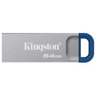 KINGSTON PEN 64GB DATATRAVELER KYSON 220MB/s METAL USB 3. - Kingston DTKNG2/64GB
